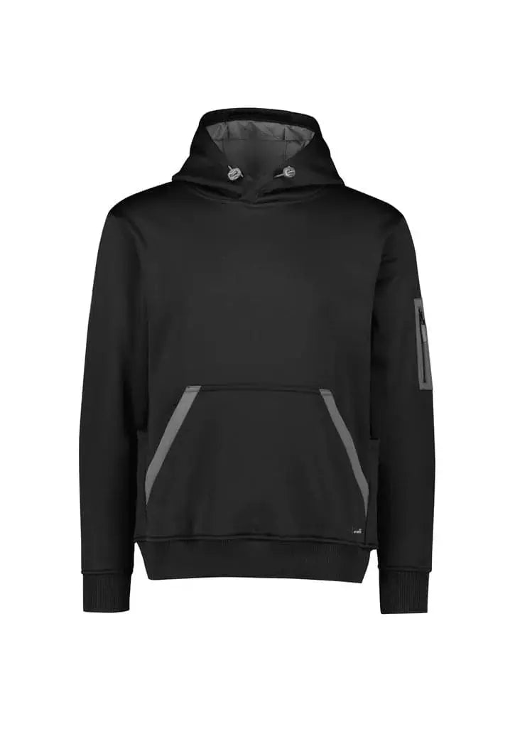 Syzmik Workwear Unisex Streetworx Water Resistant Hoodie ZT667 Work Wear Syzmik Black XXS